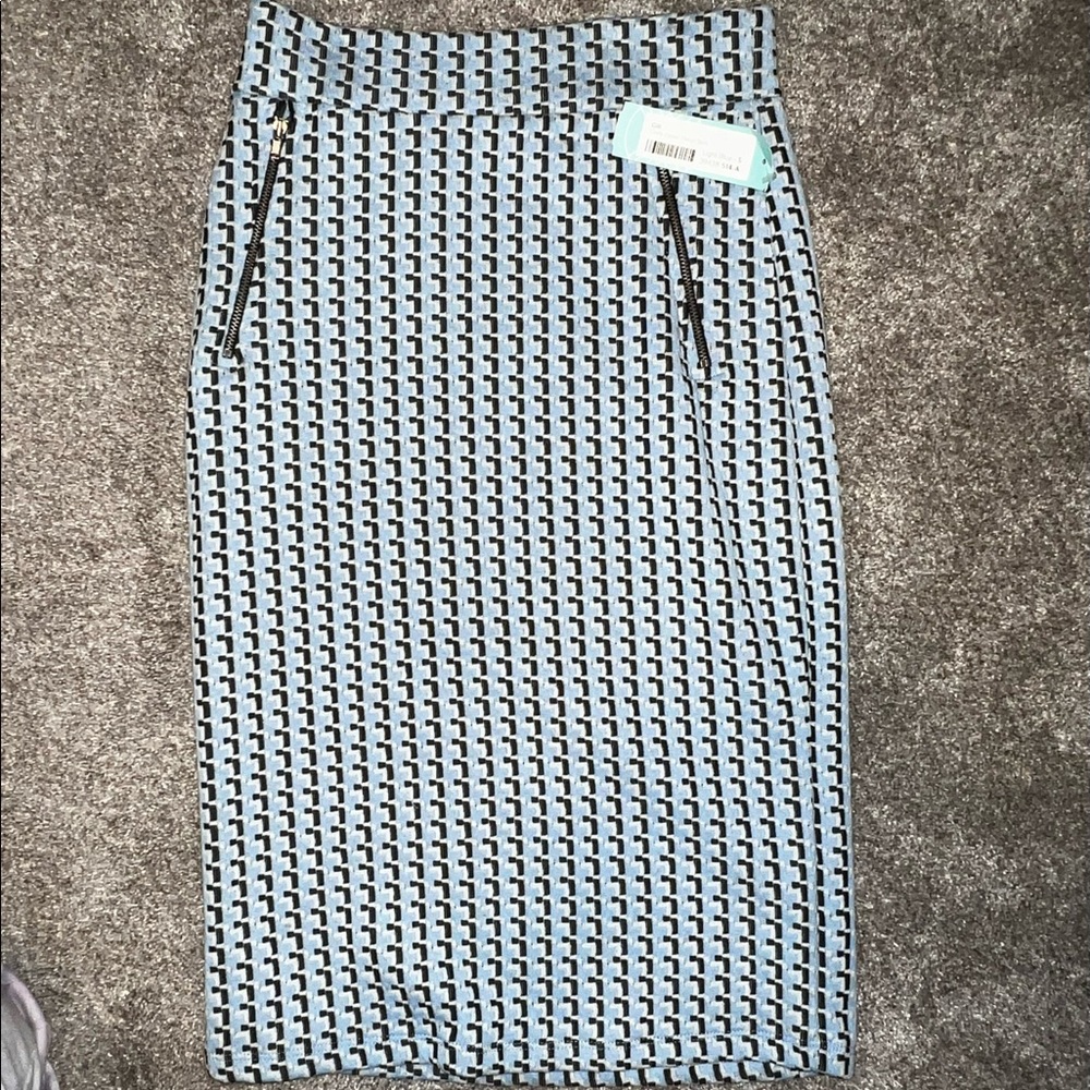 Stretchy work skirt blue - NWT